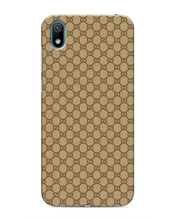 Чехол для Huawei Y5 2019 с картинкой «Gucci — классический беж»