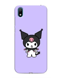Чехол для Huawei Y5 2019 с картинкой «Kuromi — нежный фиолетовый»