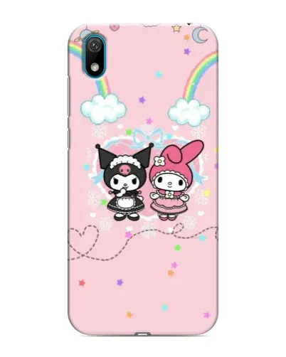 Чехол для Huawei Y5 2019 с картинкой «My Melody и Kuromi» Чехол для Huawei Y5 2019 с картинкой «My Melody и Kuromi»