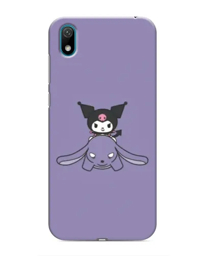 Чехол для Huawei Y5 2019 с картинкой «Kuromi на лиловом фоне» Чехол для Huawei Y5 2019 с картинкой «Kuromi на лиловом фоне»