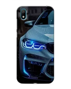 Чохол для Huawei Y5 2019 з картинкою «Погляд BMW з синіми фарами» Чохол для Huawei Y5 2019 з картинкою «Погляд BMW з синіми фарами»
