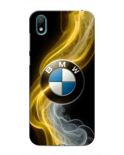 Чехол для Huawei Y5 2019 с картинкой «Золотистый дым BMW» Чехол для Huawei Y5 2019 с картинкой «Золотистый дым BMW»