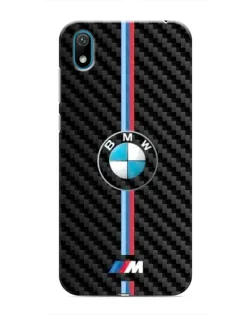 Чохол для Huawei Y5 2019 з картинкою «Емблема BMW та карбон» Чохол для Huawei Y5 2019 з картинкою «Емблема BMW та карбон»