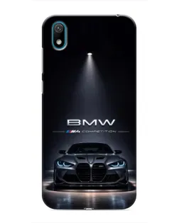 Чохол для Huawei Y5 2019 з картинкою «BMW крізь нічне місто» Чохол для Huawei Y5 2019 з картинкою «BMW крізь нічне місто»