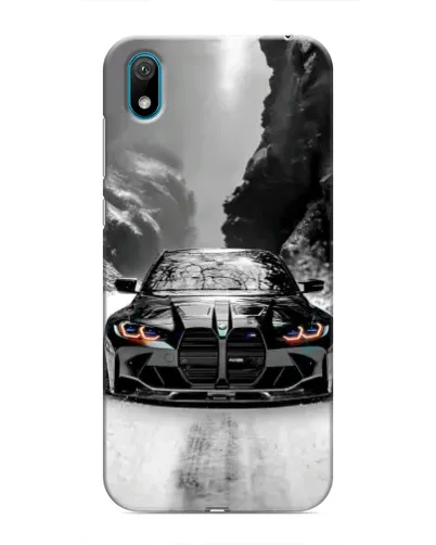 Чехол для Huawei Y5 2019 с картинкой «BMW — акварельный дрифт» Чехол для Huawei Y5 2019 с картинкой «BMW — акварельный дрифт»