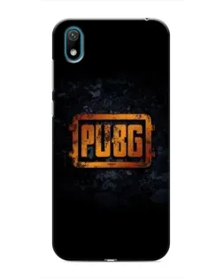 Чохол для Huawei Y5 2019 з картинкою «PUBG — золотий логотип»