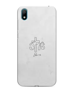 Чохол для Huawei Y5 2019 з картинкою «Івана 3:16 Хрест» Чохол для Huawei Y5 2019 з картинкою «Івана 3:16 Хрест»