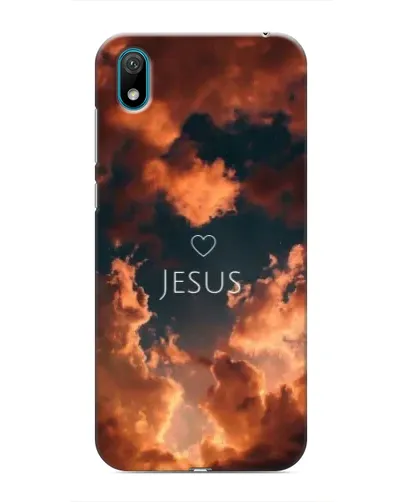 Чехол для Huawei Y5 2019 с картинкой «Сияние Имени Jesus»