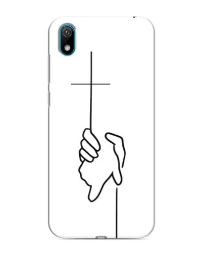 Чехол для Huawei Y5 2019 с картинкой «Рука держит»