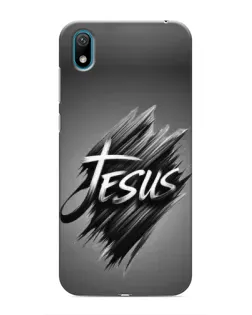 Чехол для Huawei Y5 2019 с картинкой «Надпись Jesus Graffiti»