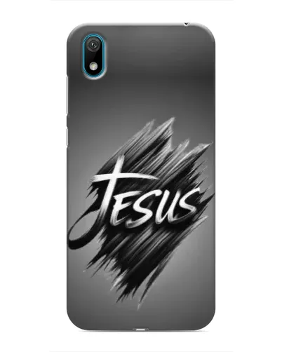 Чехол для Huawei Y5 2019 с картинкой «Надпись Jesus Graffiti»