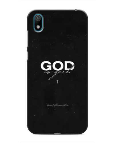 Чехол для Huawei Y5 2019 с картинкой «GOD — Бог над всем»