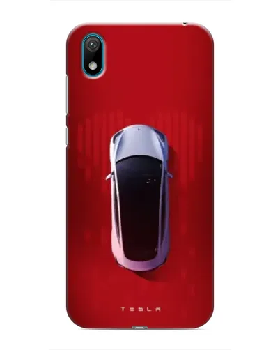 Чехол для Huawei Y5 2019 с картинкой «Tesla Top View»