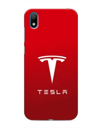 Чехол для Huawei Y5 2019 с картинкой «Tesla Red Classic»