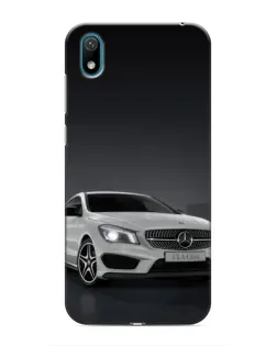 Чехол для Huawei Y5 2019 с картинкой «Mercedes AMG GT Silver»