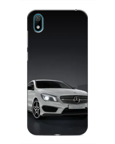 Чехол для Huawei Y5 2019 с картинкой «Mercedes AMG GT Silver»