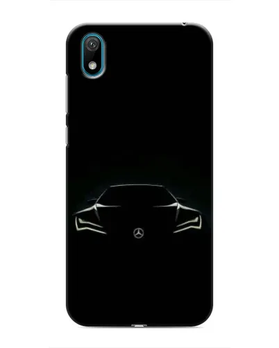 Чехол для Huawei Y5 2019 с картинкой «Mercedes — силуэт авто» Чехол для Huawei Y5 2019 с картинкой «Mercedes — силуэт авто»