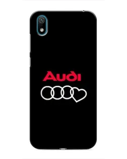 Чехол для Huawei Y5 2019 с картинкой «Логотип Audi Heart»