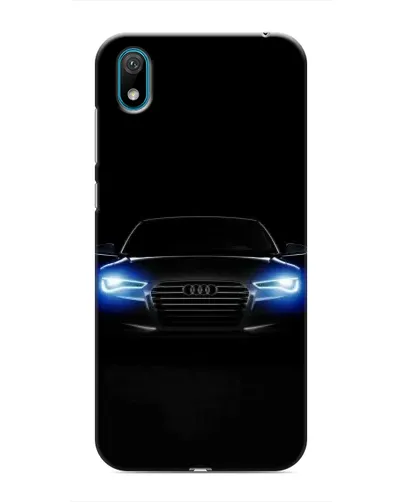 Чехол для Huawei Y5 2019 с картинкой «Audi в неоне» Чехол для Huawei Y5 2019 с картинкой «Audi в неоне»