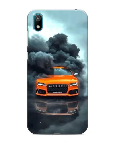 Чехол для Huawei Y5 2019 с картинкой «Audi в облаках дыма» Чехол для Huawei Y5 2019 с картинкой «Audi в облаках дыма»