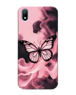 Чохол для Huawei Y5 2019 з картинкою «Метелик у диму» Чохол для Huawei Y5 2019 з картинкою «Метелик у диму»