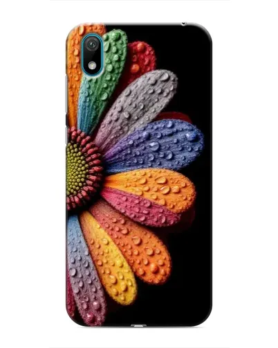 Чехол для Huawei Y5 2019 с картинкой «Радужный цветок»