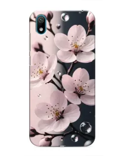 Чехол для Huawei Y5 2019 с картинкой «Нежная сакура и капли» Чехол для Huawei Y5 2019 с картинкой «Нежная сакура и капли»