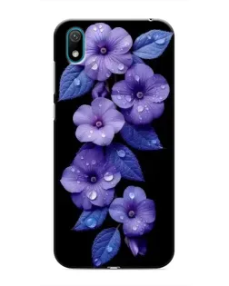 Чохол для Huawei Y5 2019 з картинкою «Фіолетові квіти з росою» Чохол для Huawei Y5 2019 з картинкою «Фіолетові квіти з росою»