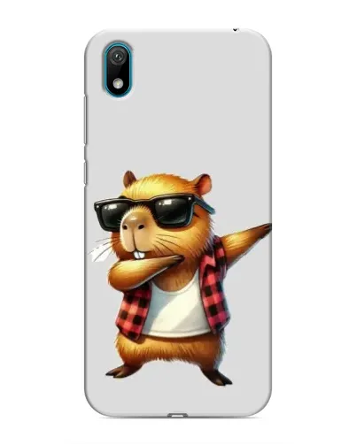 Чехол для Huawei Y5 2019 с картинкой «Капибара рэпер даб» Чехол для Huawei Y5 2019 с картинкой «Капибара рэпер даб»