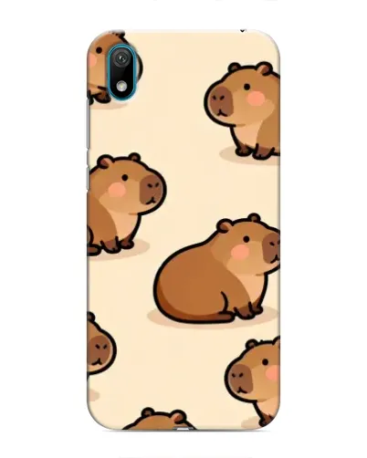Чехол для Huawei Y5 2019 с картинкой «Паттерн милых капибар» Чехол для Huawei Y5 2019 с картинкой «Паттерн милых капибар»