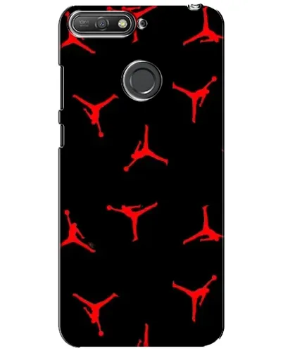 Чохол для Huawei Y6 Prime 2018 з картинкою «Jordan Red Pattern» Чохол для Huawei Y6 Prime 2018 з картинкою «Jordan Red Pattern»