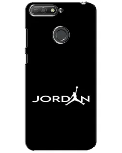 Чохол для Huawei Y6 Prime 2018 з картинкою «Jordan White Logo» Чохол для Huawei Y6 Prime 2018 з картинкою «Jordan White Logo»