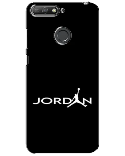 Чохол для Huawei Y6 Prime 2018 з картинкою «Jordan White Logo» Чохол для Huawei Y6 Prime 2018 з картинкою «Jordan White Logo»
