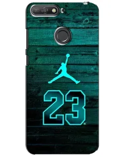 Чохол для Huawei Y6 Prime 2018 з картинкою «Jordan Cyan 23» Чохол для Huawei Y6 Prime 2018 з картинкою «Jordan Cyan 23»