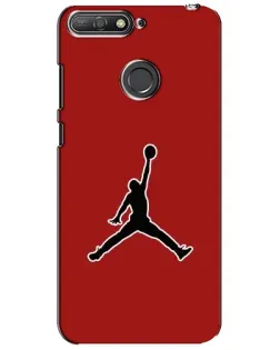 Чохол для Huawei Y6 Prime 2018 з картинкою «Jordan Red Back» Чохол для Huawei Y6 Prime 2018 з картинкою «Jordan Red Back»