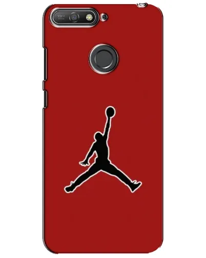 Чохол для Huawei Y6 Prime 2018 з картинкою «Jordan Red Back» Чохол для Huawei Y6 Prime 2018 з картинкою «Jordan Red Back»