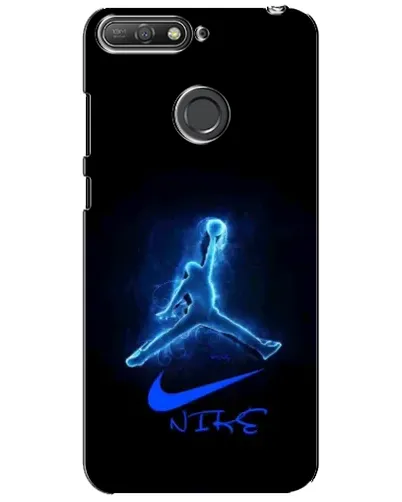 Чохол для Huawei Y6 Prime 2018 з картинкою «Jordan Neon Blue» Чохол для Huawei Y6 Prime 2018 з картинкою «Jordan Neon Blue»