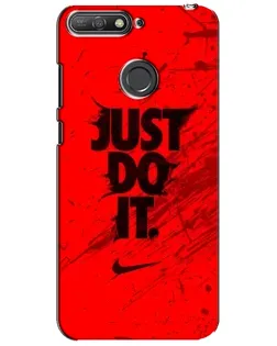 Чохол для Huawei Y6 Prime 2018 з картинкою «Nike Just Do It» Чохол для Huawei Y6 Prime 2018 з картинкою «Nike Just Do It»