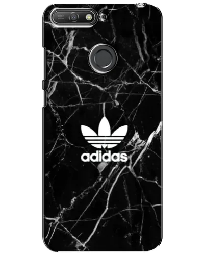 Чохол для Huawei Y6 Prime 2018 з картинкою «Білий мармур Adidas» Чохол для Huawei Y6 Prime 2018 з картинкою «Білий мармур Adidas»