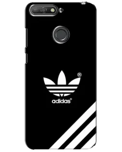 Чохол для Huawei Y6 Prime 2018 з картинкою «Adidas з діагональними смугами»