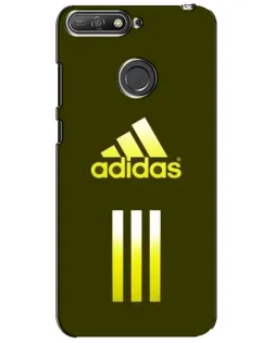 Чохол для Huawei Y6 Prime 2018 з картинкою «Оливковий градієнт Adidas»