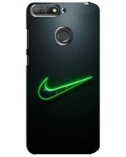 Чохол для Huawei Y6 Prime 2018 з картинкою «Неоновий контур Nike» Чохол для Huawei Y6 Prime 2018 з картинкою «Неоновий контур Nike»