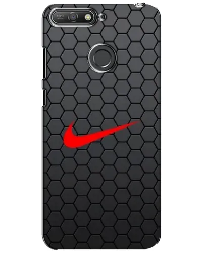 Чохол для Huawei Y6 Prime 2018 з картинкою «Nike — карбонова сітка» Чохол для Huawei Y6 Prime 2018 з картинкою «Nike — карбонова сітка»