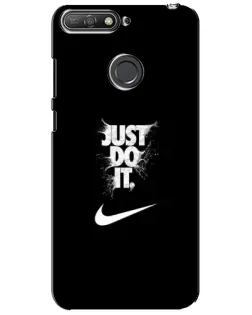 Чохол для Huawei Y6 Prime 2018 з картинкою «Текстовий принт Nike» Чохол для Huawei Y6 Prime 2018 з картинкою «Текстовий принт Nike»