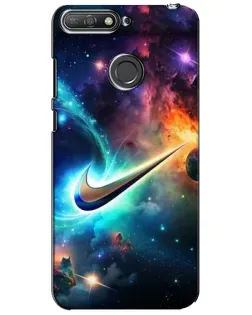 Чохол для Huawei Y6 Prime 2018 з картинкою «Космічний Nike Swoosh» Чохол для Huawei Y6 Prime 2018 з картинкою «Космічний Nike Swoosh»