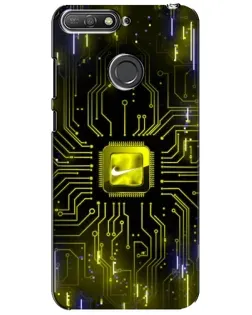 Чохол для Huawei Y6 Prime 2018 з картинкою «Nike — золота іскра» Чохол для Huawei Y6 Prime 2018 з картинкою «Nike — золота іскра»