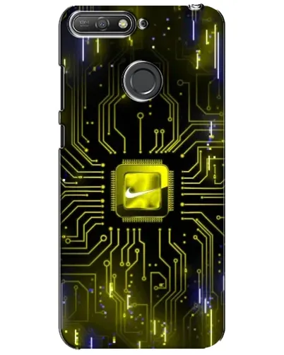 Чохол для Huawei Y6 Prime 2018 з картинкою «Nike — золота іскра» Чохол для Huawei Y6 Prime 2018 з картинкою «Nike — золота іскра»