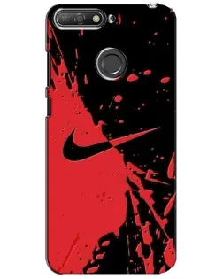 Чохол для Huawei Y6 Prime 2018 з картинкою «Червоні бризки Nike» Чохол для Huawei Y6 Prime 2018 з картинкою «Червоні бризки Nike»