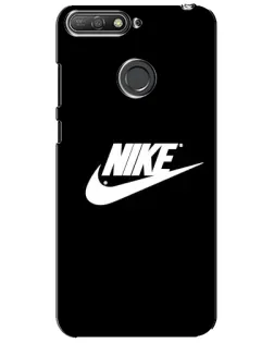 Чохол для Huawei Y6 Prime 2018 з картинкою «Мазки фарби Nike» Чохол для Huawei Y6 Prime 2018 з картинкою «Мазки фарби Nike»