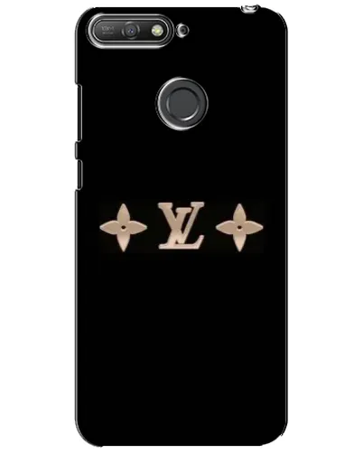 Чехол для Huawei Y6 Prime 2018 с картинкой «Louis Vuitton — минимализм»